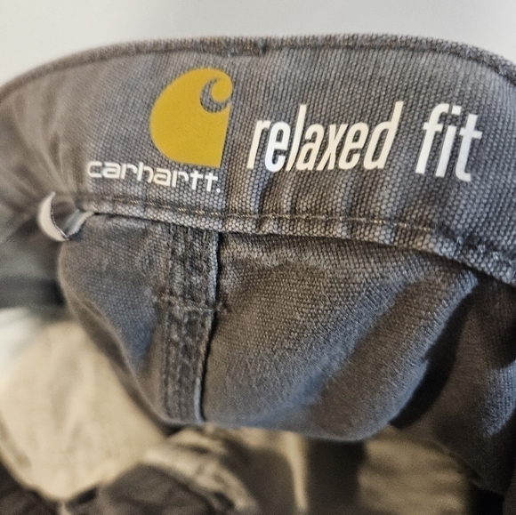 Gray carhartt Relaxed Fit shorts - Picture 9 of 10